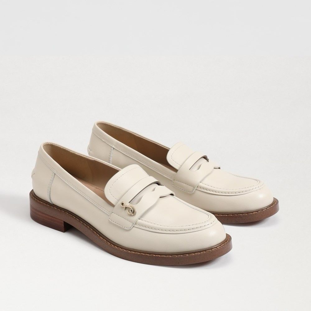 SAM EDELMAN Colin Loafer in Modern Ivory Size 10.5 NIB